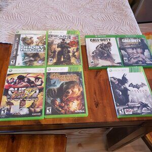 XBOX 360 and XBOX One Game Lot of 7 Xbox games